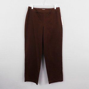 Northern Isles Women Pants‎ Brown 10 New